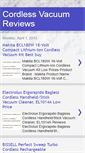 Mobile Screenshot of bestcordlessvacuumreviews.blogspot.com