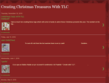 Tablet Screenshot of creatingchristmas-tlc.blogspot.com