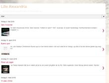 Tablet Screenshot of lille-alexandria.blogspot.com