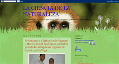 Desktop Screenshot of lacienciaensusmanos.blogspot.com