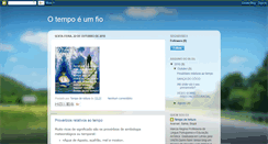 Desktop Screenshot of otempoumfio.blogspot.com