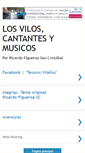 Mobile Screenshot of losviloscantantesymusicos.blogspot.com