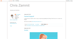 Desktop Screenshot of chriszammit.blogspot.com