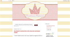 Desktop Screenshot of pamperedprincesshop.blogspot.com