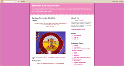 Desktop Screenshot of manualidadesmarisela.blogspot.com
