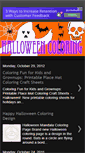 Mobile Screenshot of halloween-coloring.blogspot.com