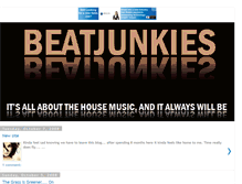 Tablet Screenshot of beat-junkies.blogspot.com