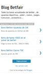 Mobile Screenshot of blog-betfair.blogspot.com