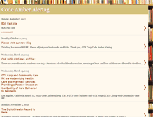 Tablet Screenshot of codeamber-alertag.blogspot.com