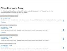 Tablet Screenshot of chinaeconomicscan.blogspot.com