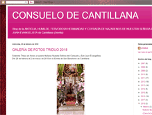 Tablet Screenshot of consuelodecantillana.blogspot.com