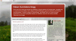 Desktop Screenshot of hakansunnliden.blogspot.com