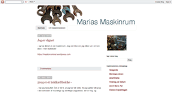 Desktop Screenshot of maskinrummet.blogspot.com