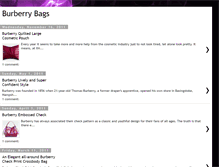 Tablet Screenshot of burberryhandbagfashion.blogspot.com