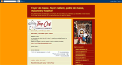 Desktop Screenshot of foyerdemasse.blogspot.com
