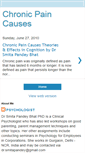 Mobile Screenshot of chronicpaincauses.blogspot.com