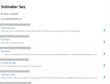 Tablet Screenshot of jamesaschindler.blogspot.com