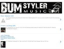 Tablet Screenshot of bumstylermusic.blogspot.com