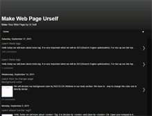 Tablet Screenshot of makeyourwebpage.blogspot.com