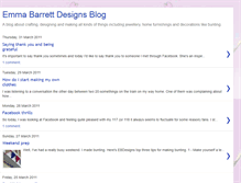 Tablet Screenshot of emmabarrettdesigns.blogspot.com