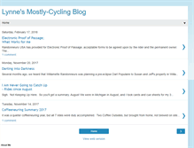 Tablet Screenshot of lynnerides.blogspot.com