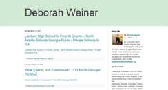 Desktop Screenshot of deborahweiner.blogspot.com