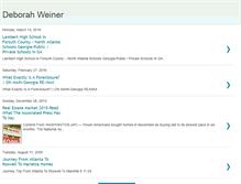 Tablet Screenshot of deborahweiner.blogspot.com