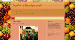 Desktop Screenshot of espelhosdefruta.blogspot.com