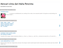 Tablet Screenshot of blogpencaricinta.blogspot.com