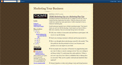 Desktop Screenshot of marketingtips101.blogspot.com