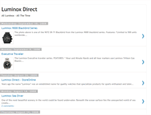 Tablet Screenshot of luminoxdirect.blogspot.com