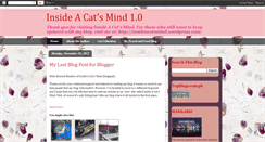 Desktop Screenshot of kitten-insideacatsmind.blogspot.com