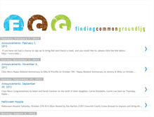 Tablet Screenshot of findingcommongroundljg.blogspot.com
