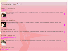 Tablet Screenshot of casamentoliedani.blogspot.com