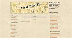 Desktop Screenshot of loststates.blogspot.com