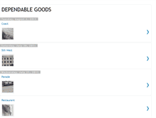 Tablet Screenshot of dependablegoods.blogspot.com