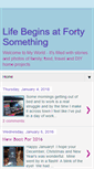 Mobile Screenshot of lifebeginsatfortysomething.blogspot.com