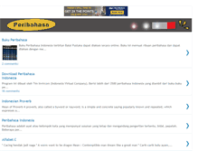 Tablet Screenshot of peribahasaindonesia.blogspot.com