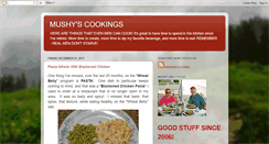 Desktop Screenshot of mushyscookings.blogspot.com