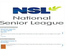 Tablet Screenshot of nationalseniorleague.blogspot.com