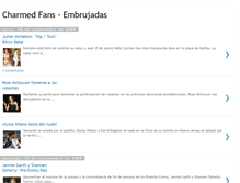 Tablet Screenshot of charmed-fans-charmedfans.blogspot.com