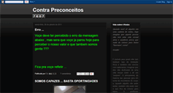 Desktop Screenshot of eliz-contrapreconceitos.blogspot.com