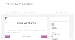 Desktop Screenshot of izradasajtabeograd.blogspot.com
