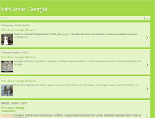 Tablet Screenshot of infoaboutgeorgia.blogspot.com