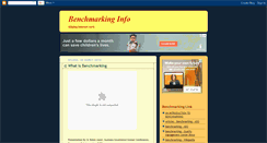 Desktop Screenshot of benchmarking-info.blogspot.com