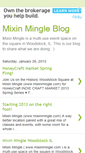 Mobile Screenshot of mixinmingle.blogspot.com