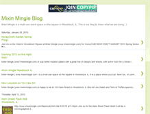 Tablet Screenshot of mixinmingle.blogspot.com