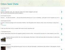 Tablet Screenshot of odeiofazerdieta.blogspot.com