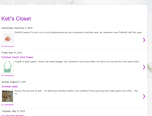 Tablet Screenshot of ketiscloset.blogspot.com