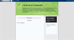 Desktop Screenshot of copertinonline.blogspot.com